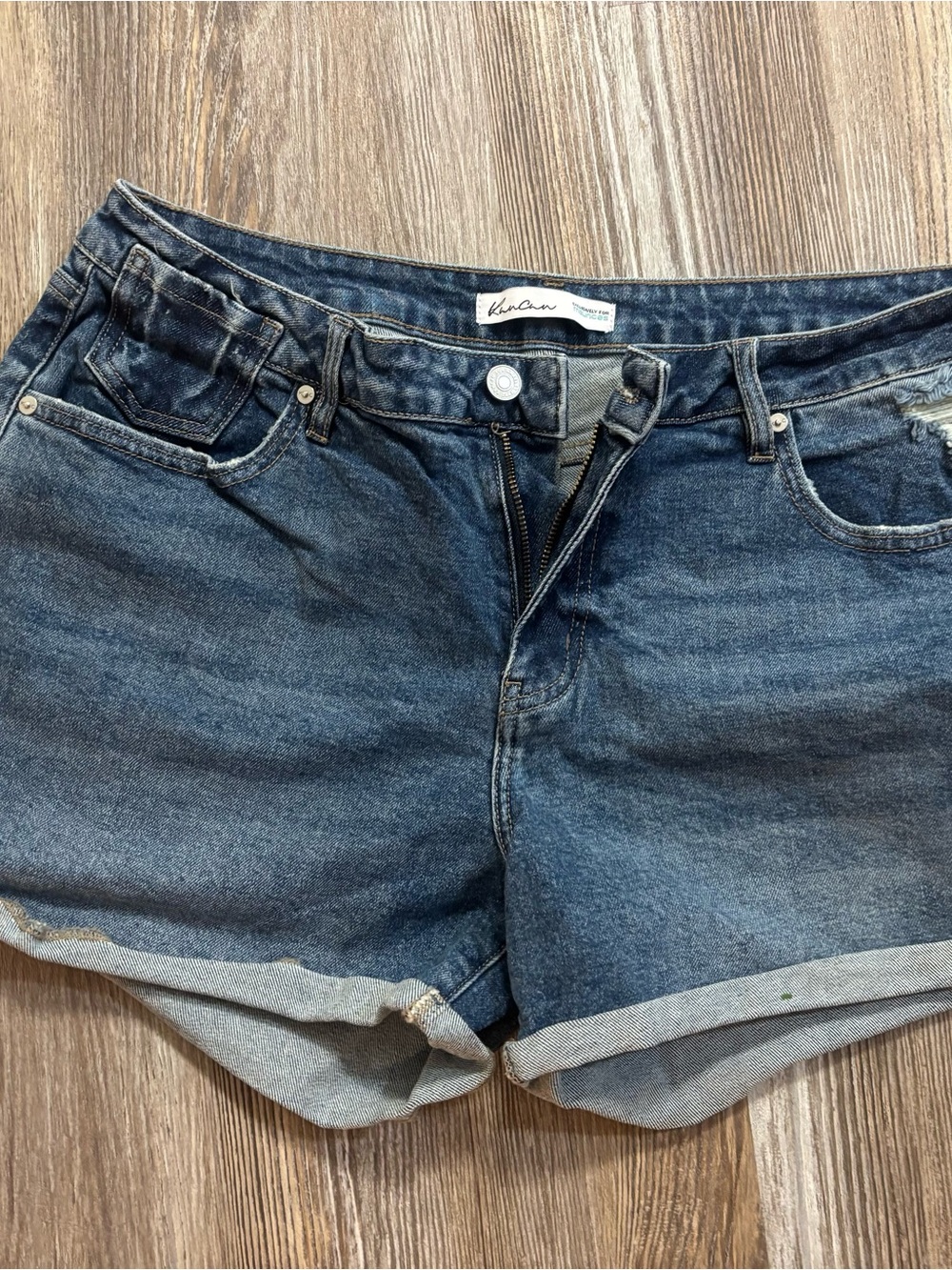 Women's KanCan Distressed Jean Shorts - 31